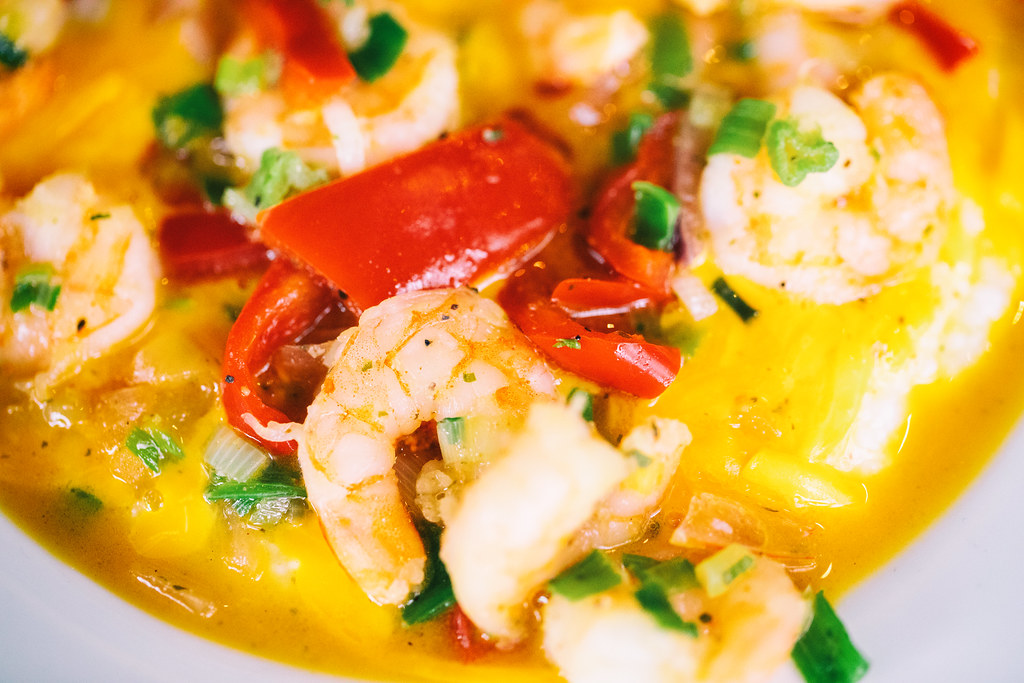 Shrimp and Grits, Lois the Pie Queen, Oakland, California Flickr