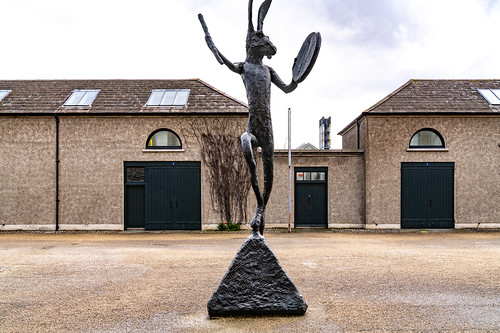 THE DRUMMER BY BARRY FLANAGAN [IRISH MUSEUM OF MODERN ART
