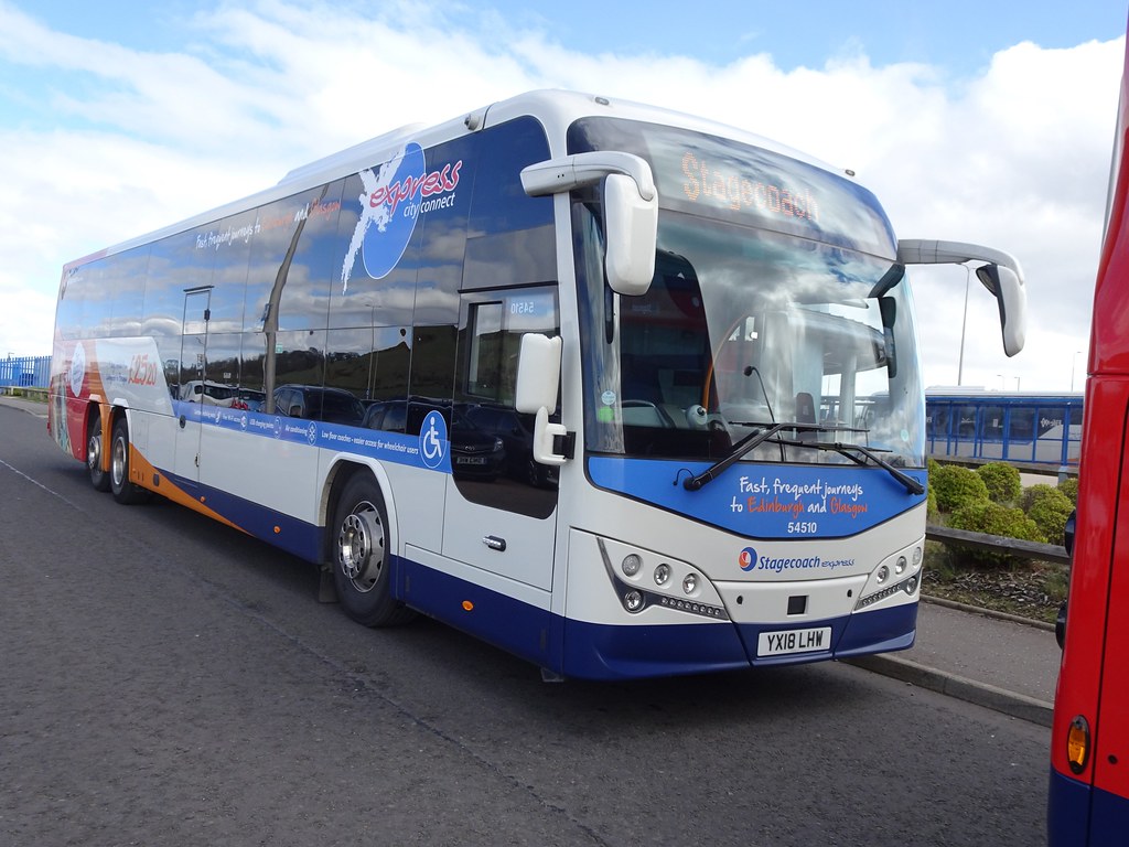54510 YX18 LHW Stagecoach In Fife Express City Connect V… Flickr
