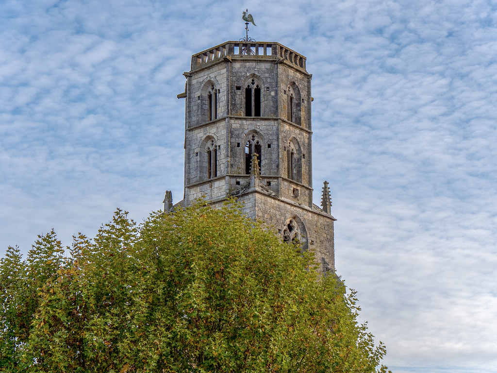 Mauvezin Tour octogonale de l'église saint Michel Vermeringa Flickr