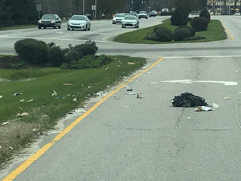 Knightdale NC’s main thoroughfare, Knightdale Boulevard. This is the