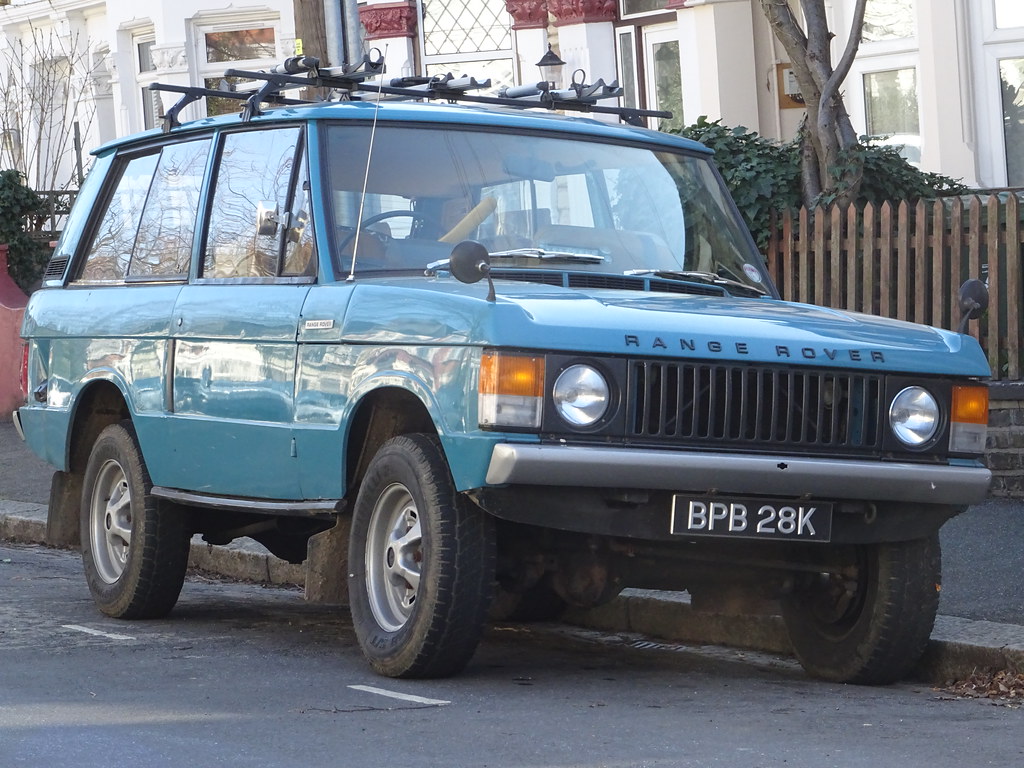 1972 Range Rover Surrey (out of sequence) registered. Neil Potter