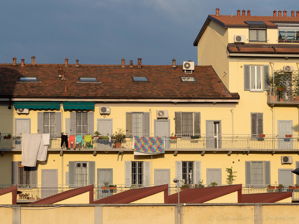 Old houses along corso Lodi in Milan, Italy Milan, Lombard… Flickr