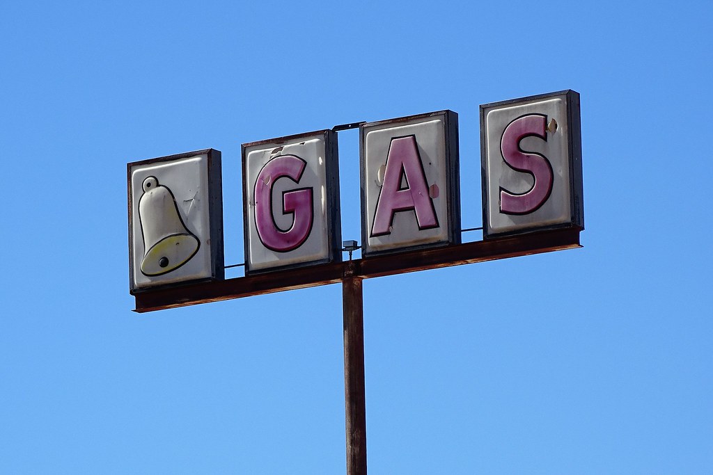 30619025, Abandoned Gas Station One of the few Bell Gas S… Flickr