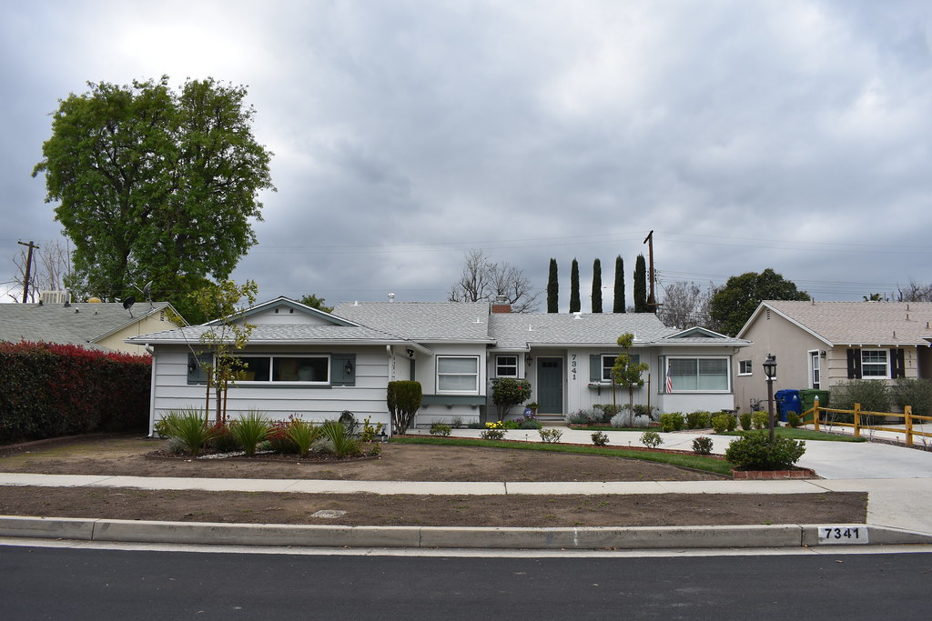 7341 Ostrom Avenue, Top Constrction Company 1955 a photo on Flickriver