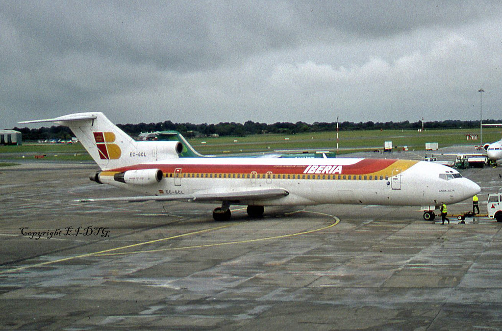 Boeing 727256 ECGCL Iberia Dublin Airport (EIDW) 21Jul… Flickr