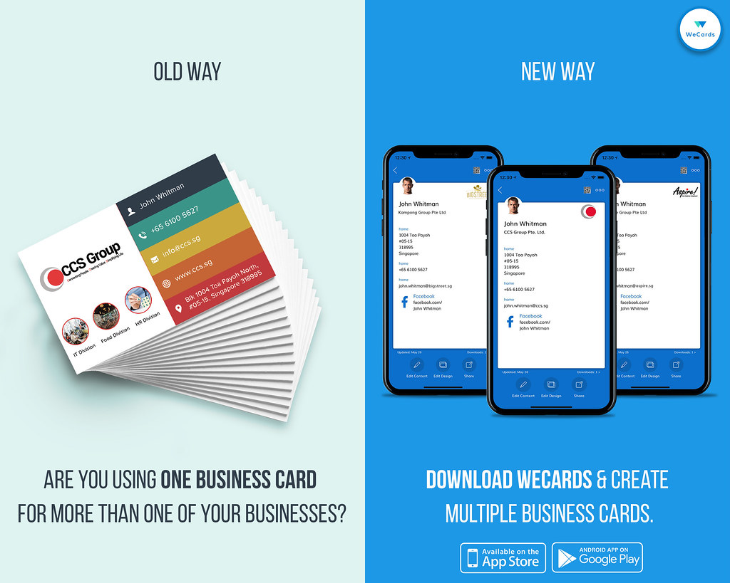 wecardss23 Next generation Business cards WeCards Official Flickr