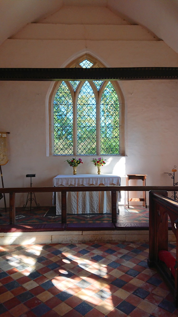 chancel St Mary, Naughton, Suffolk Naughton is a tiny vill… Flickr