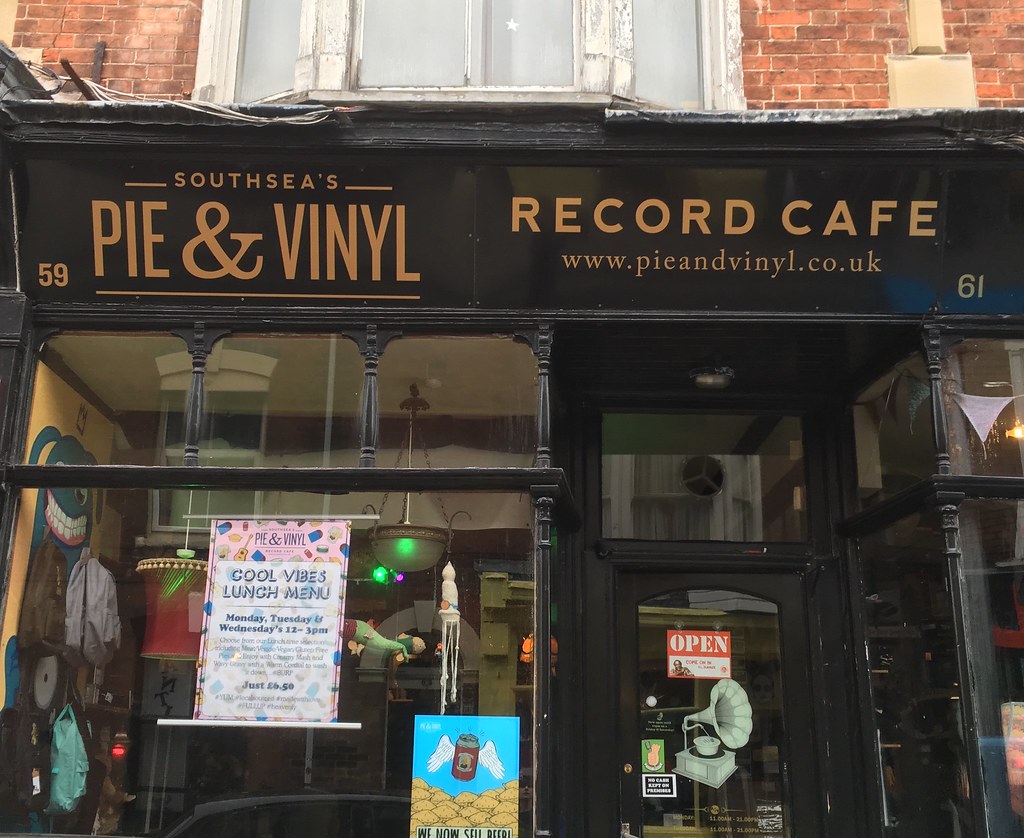 Southsea Pie and Vinyl Derek Robertson Flickr