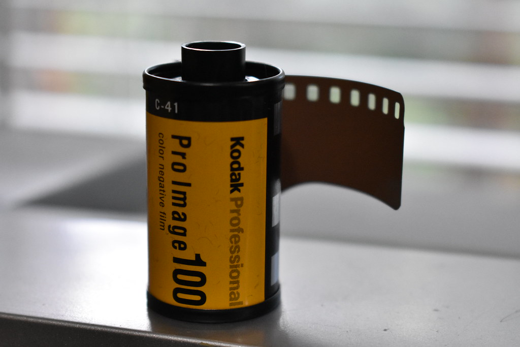 Kodak Pro Image 100 (35mm film cassette) I love Kodak. Matthew Paul