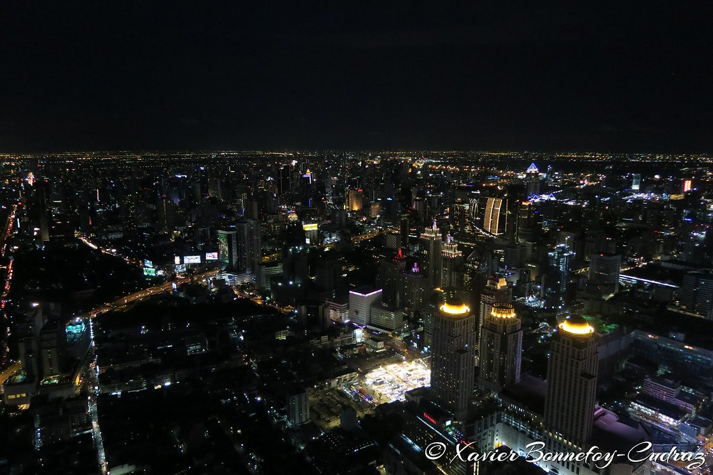 Bangkok by Night View from Baiyoke Tower II BeyondTheHill
