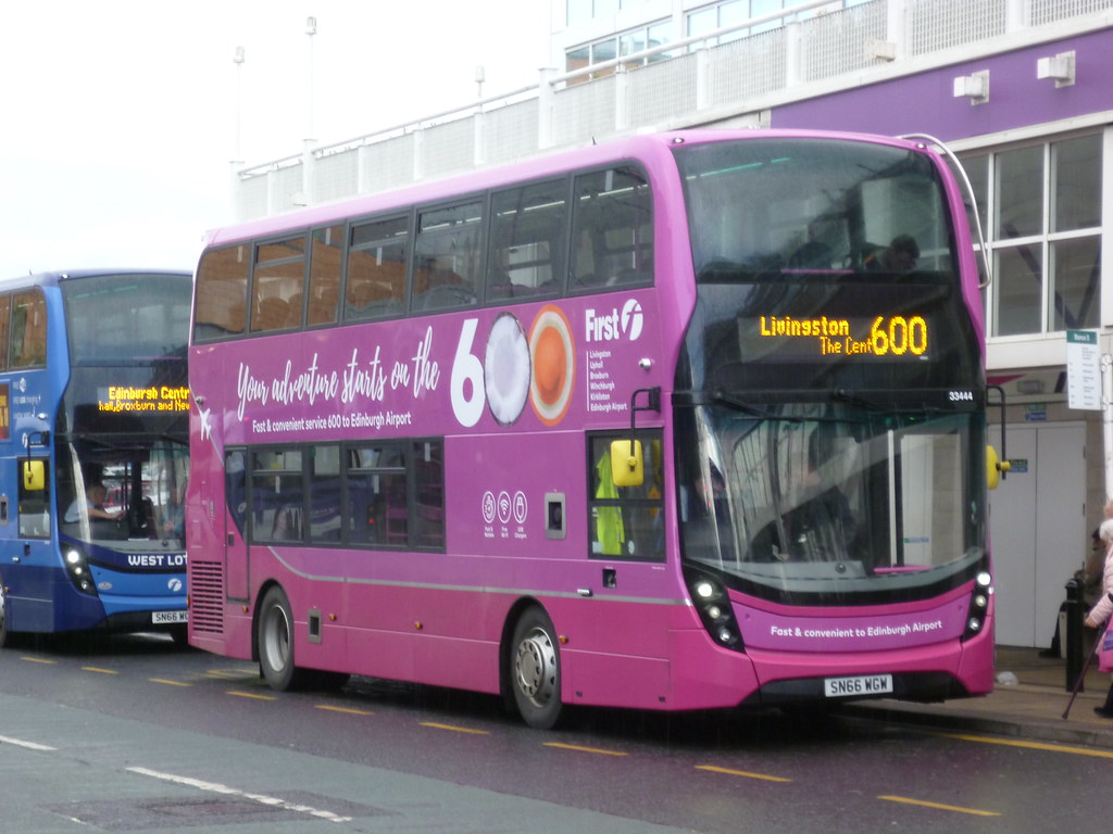 First Scotland East 33444 at Livingston Bus Terminal. Flickr