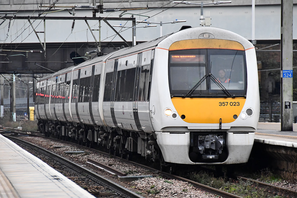 357023 at Barking C2C's 357023 arrives at Barking on 24th … Flickr