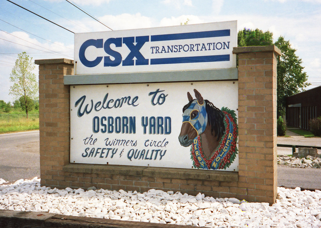 CSX Osborn Yard 1994 Flickr