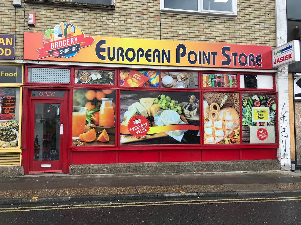 Window graphics, shop front sign by All UK Signs. All UK Signs Flickr