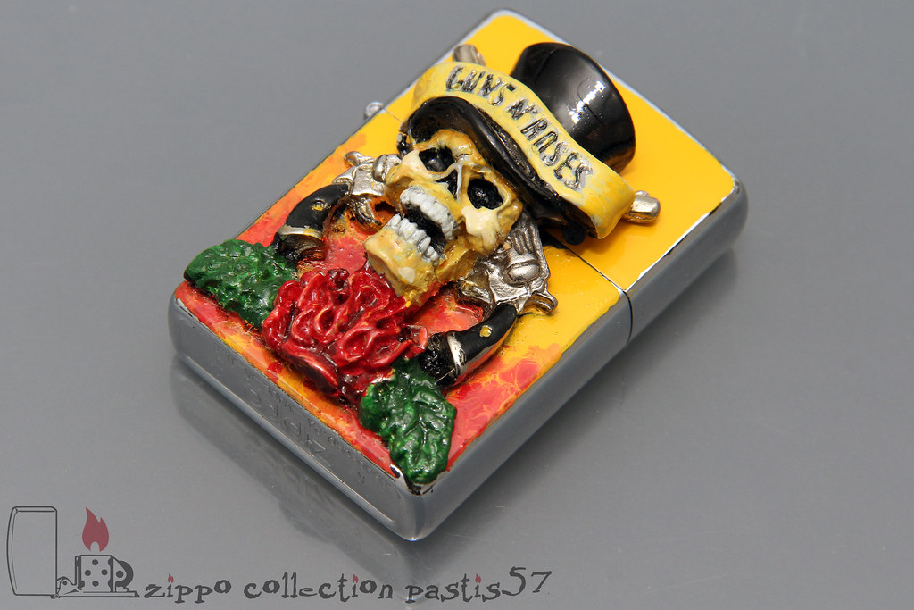 Zippo Guns N'Roses 201011 K10 Custom hand made 3D 01 Reg… Flickr