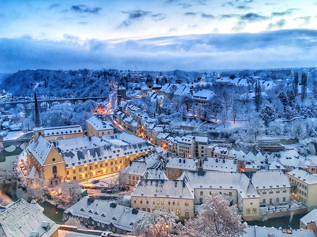 Winter in Luxembourg Mathieu Fournel Flickr