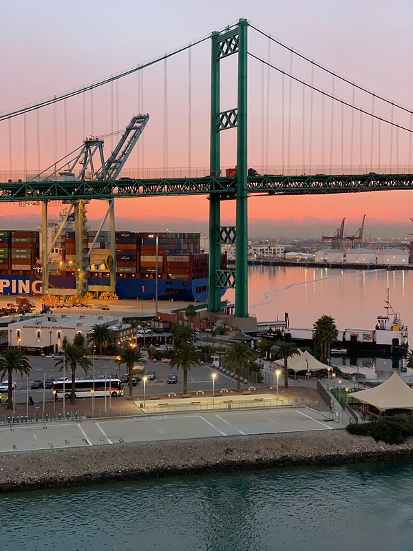 San Pedro & Port of Los Angeles before cruise Daniel Greene
