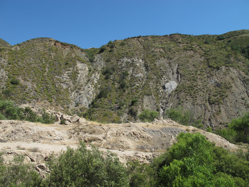 San Francisquito Canyon St. Francis Dam Ruins a photo on Flickriver