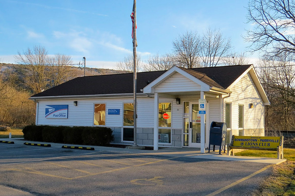 Bowmanstown, PA post office Carbon County. Photo by E Kali… Flickr