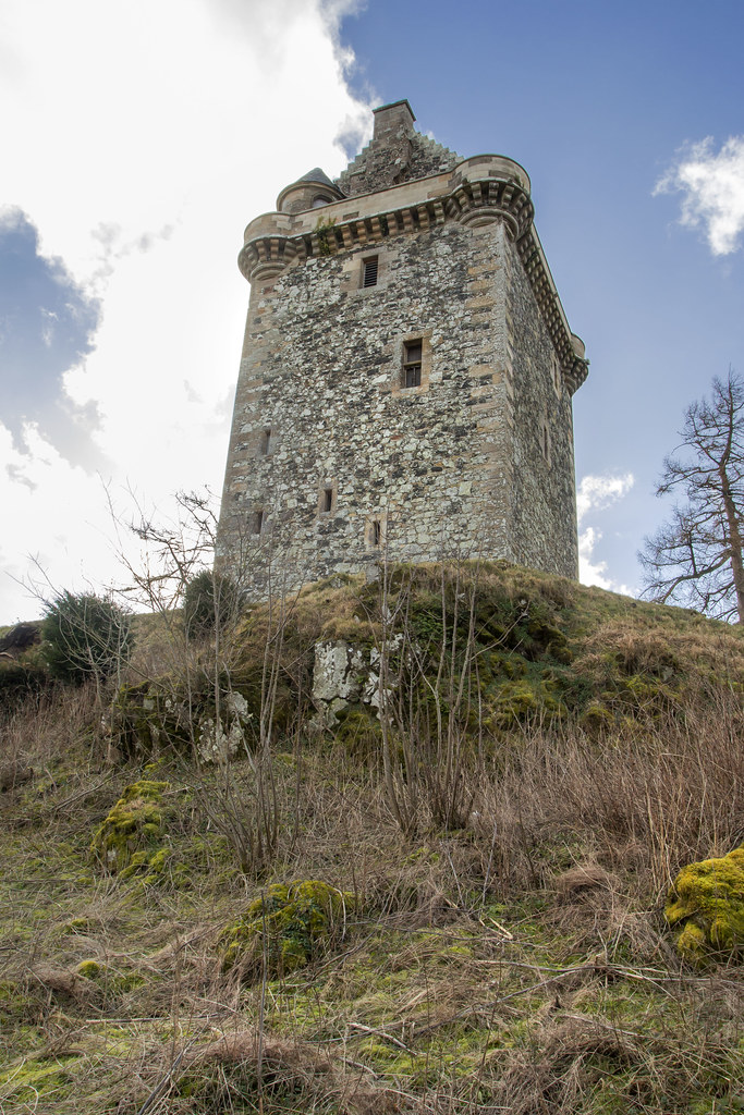 Fatlips Castle Near Denholm, Roxburghshire, Scotland. Dave Cleghorn
