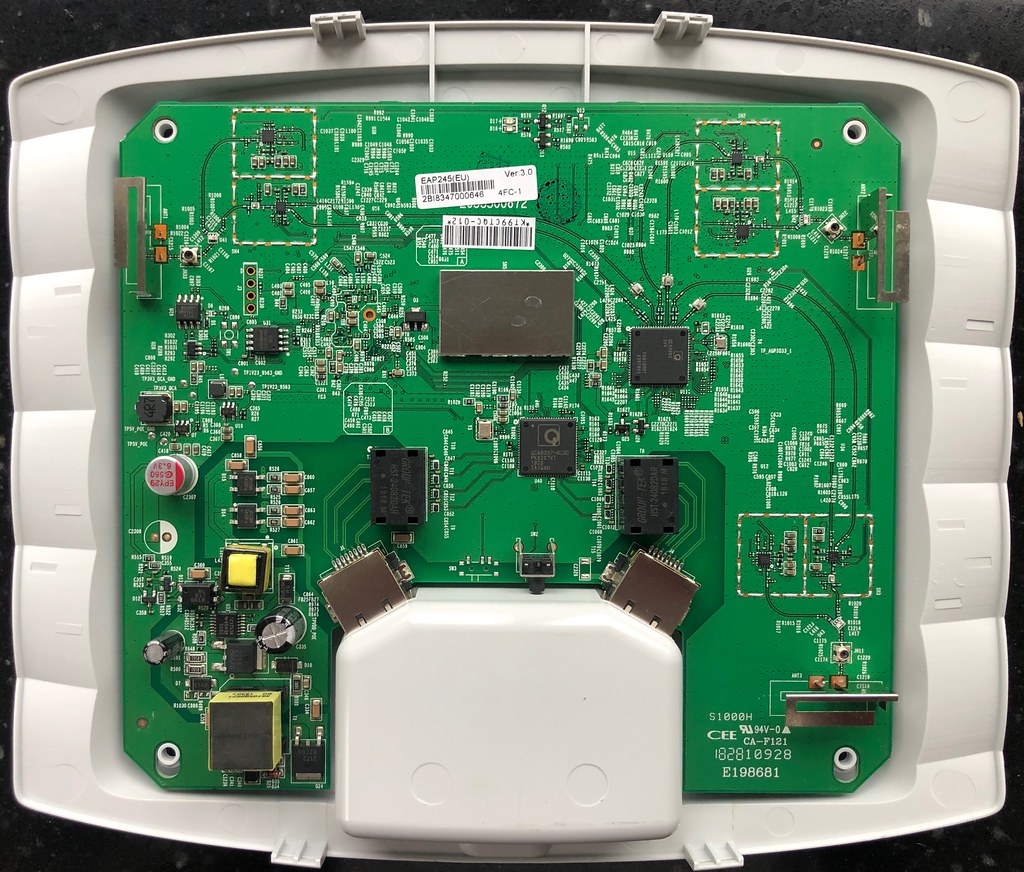 Tp-Link Omada Eap245 V3 Inside Pcb | Qca9982 Qca8337 | Robert Webbe | Flickr