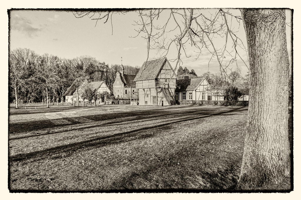 Old Village Evening view on an Hesbanian village in open a… Flickr