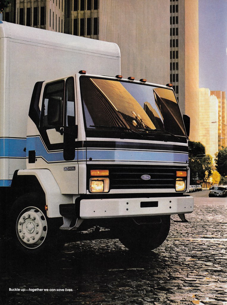 1986 Ford Cargo (USA) P2 The North American spec Cargos us… Flickr