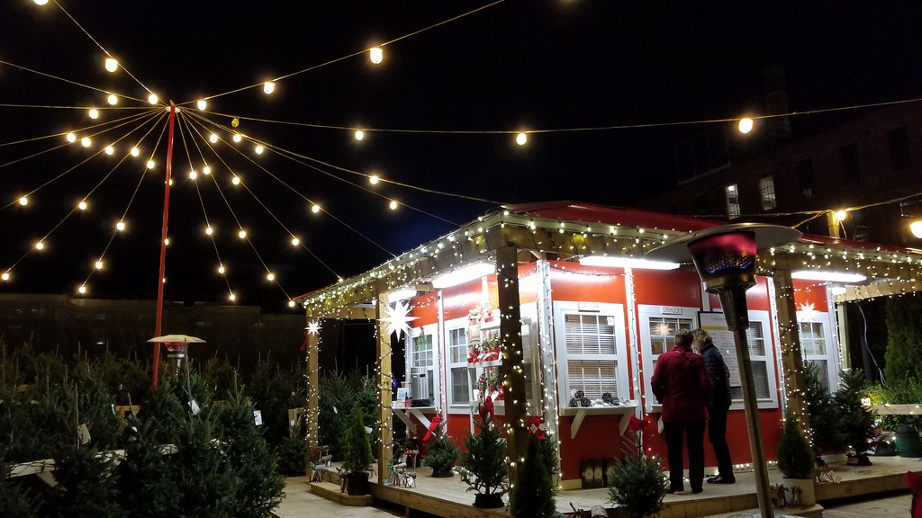 Christmas Lights, Durham, 2018 Kevin Oliver Flickr