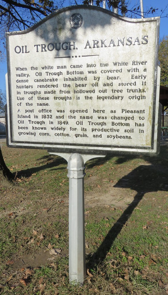 Oil Trough, Arkansas Marker (Oil Trough, Arkansas) Flickr