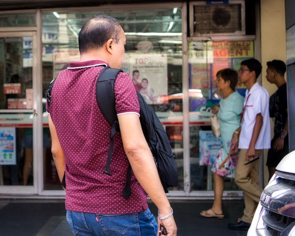 Front pack Wearing a backpack on the front is not such a b… Flickr