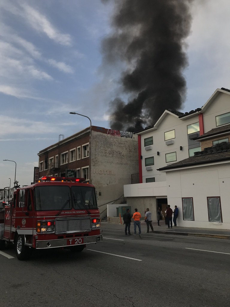 Heavy Fire in Koreatown Building At 822AM on January 30, … Flickr