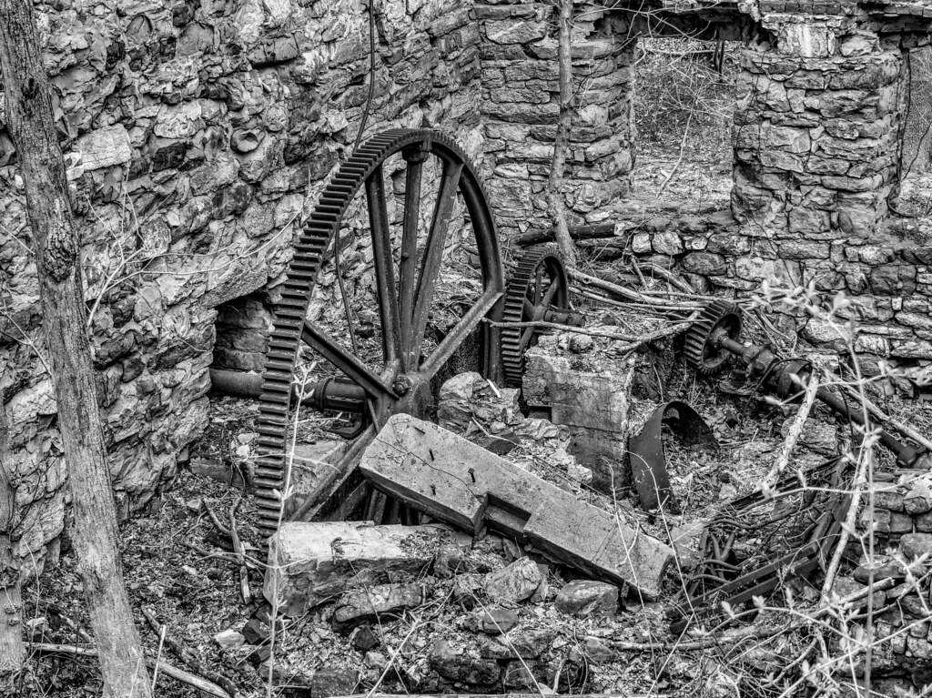 Pattonsburg Mill ruins in Buchanan, Virginia Kipp Teague Flickr