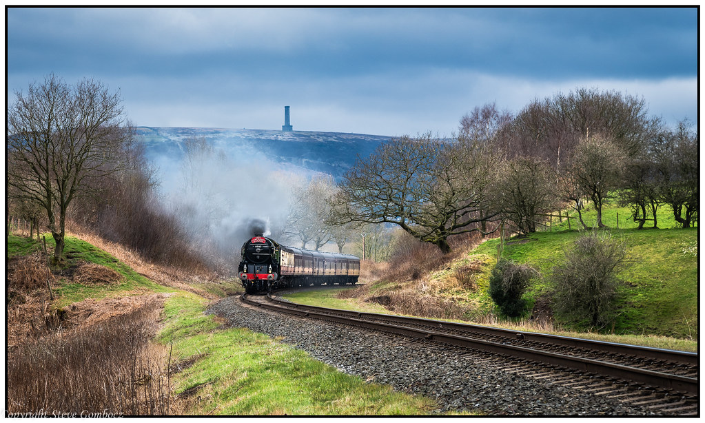 The Tornado is coming! 60163 Tornado approaching Burrs Sta… Flickr