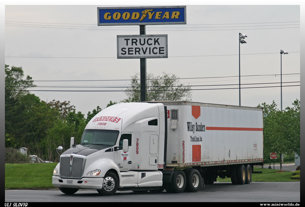Kenworth T680 "Wiley Sanders Truck Lines" a photo on Flickriver