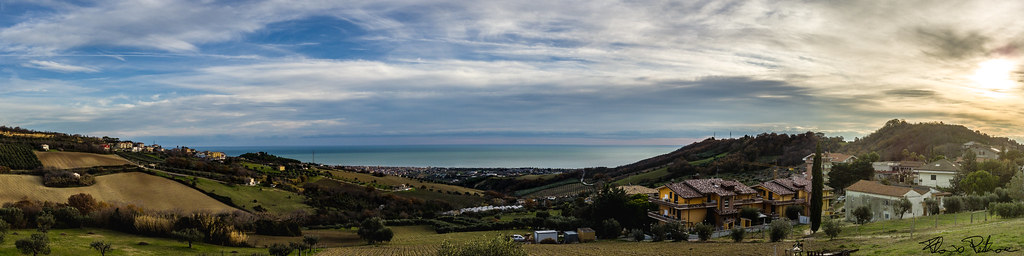 Landscape from Colonnella, Italy. Flavio Petrone Flickr