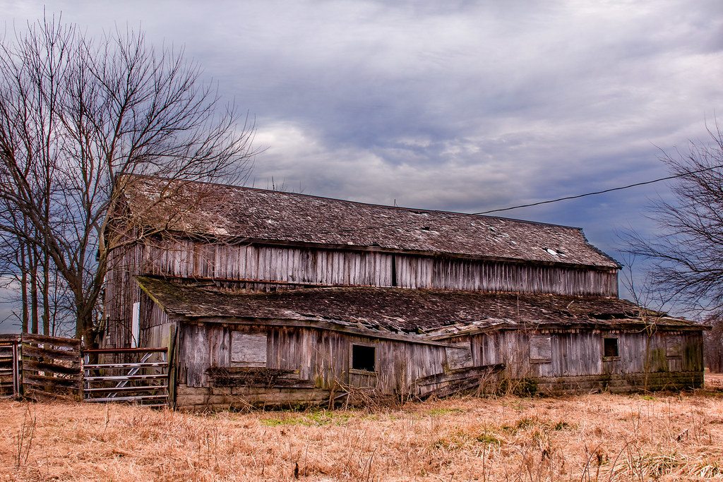 Rushville Grey Barn mark burkhardt Flickr