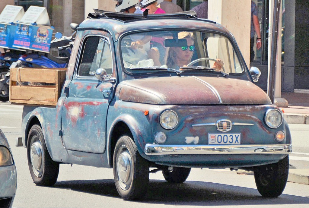 Fiat 500 PickUp Spotted in Monaco. Charles Dawson Flickr