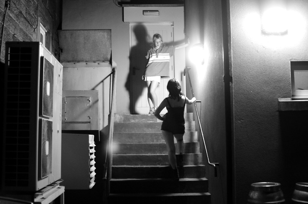 Creeping up the back Stairs Snapped in Dumfries down an al… Flickr