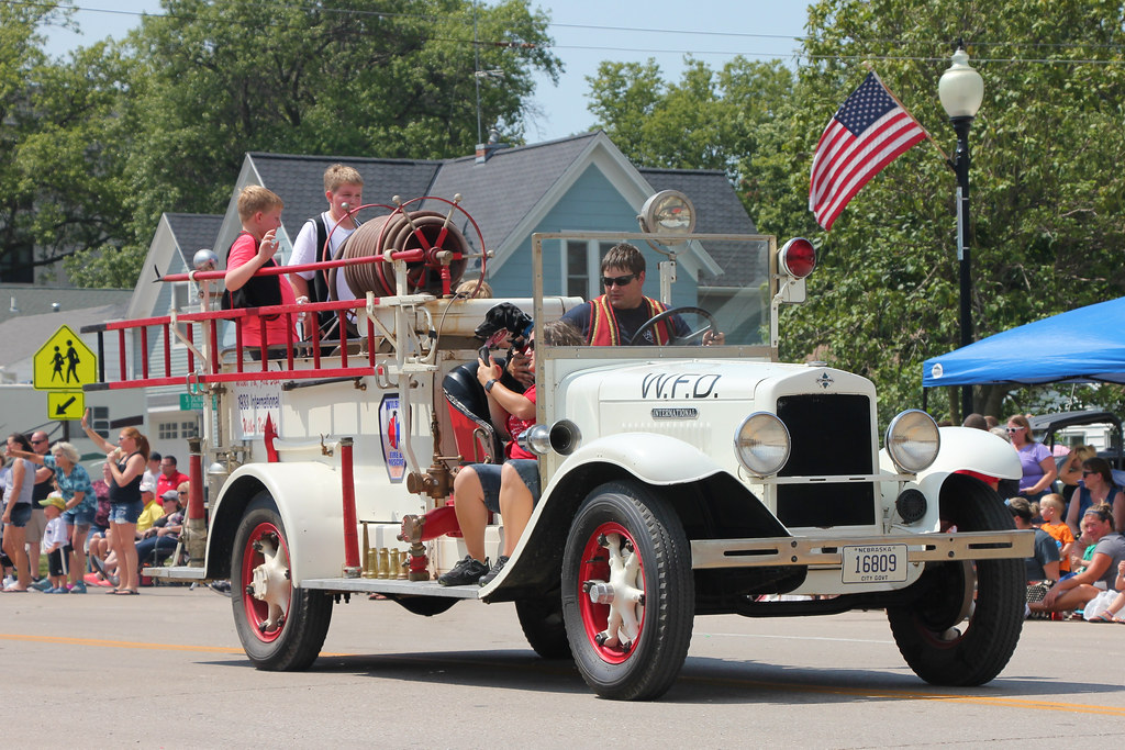 Wilber (NE) Fire Dept. International fire truck As seen at… Flickr