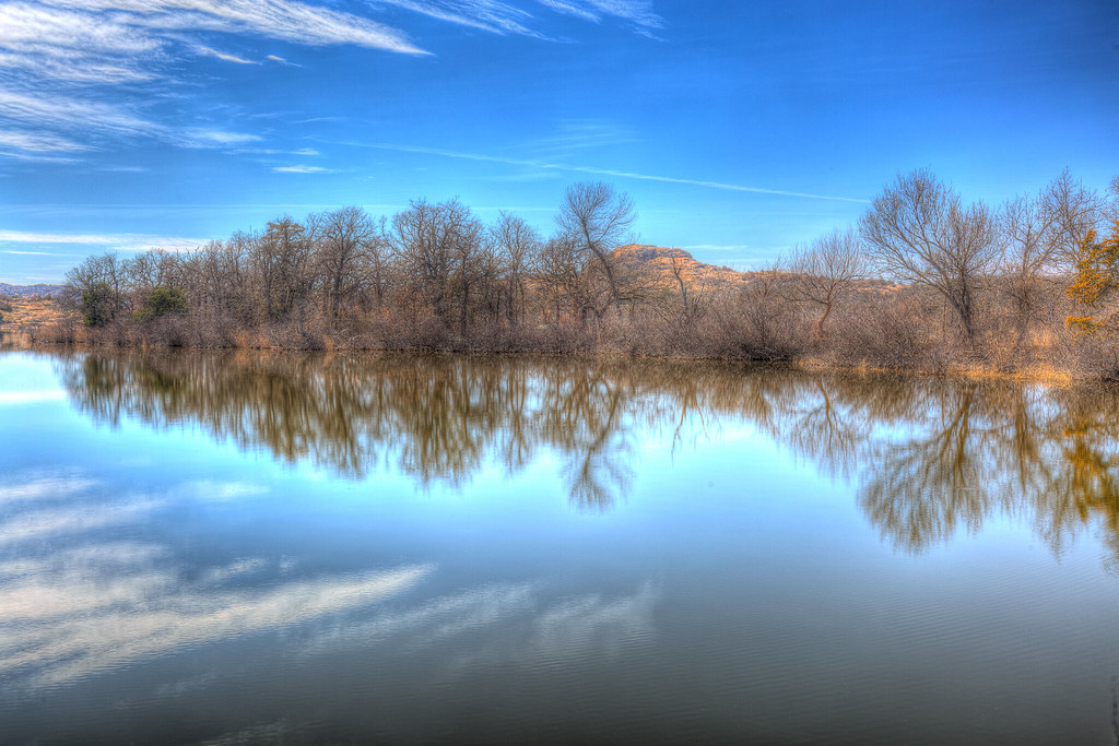Quanah Parker Lake North side near the education center