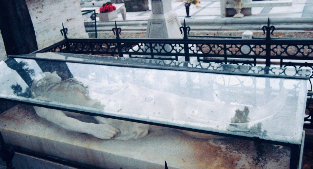 Glass Coffin marble corpse Florence Italy cemetery 1993B Flickr
