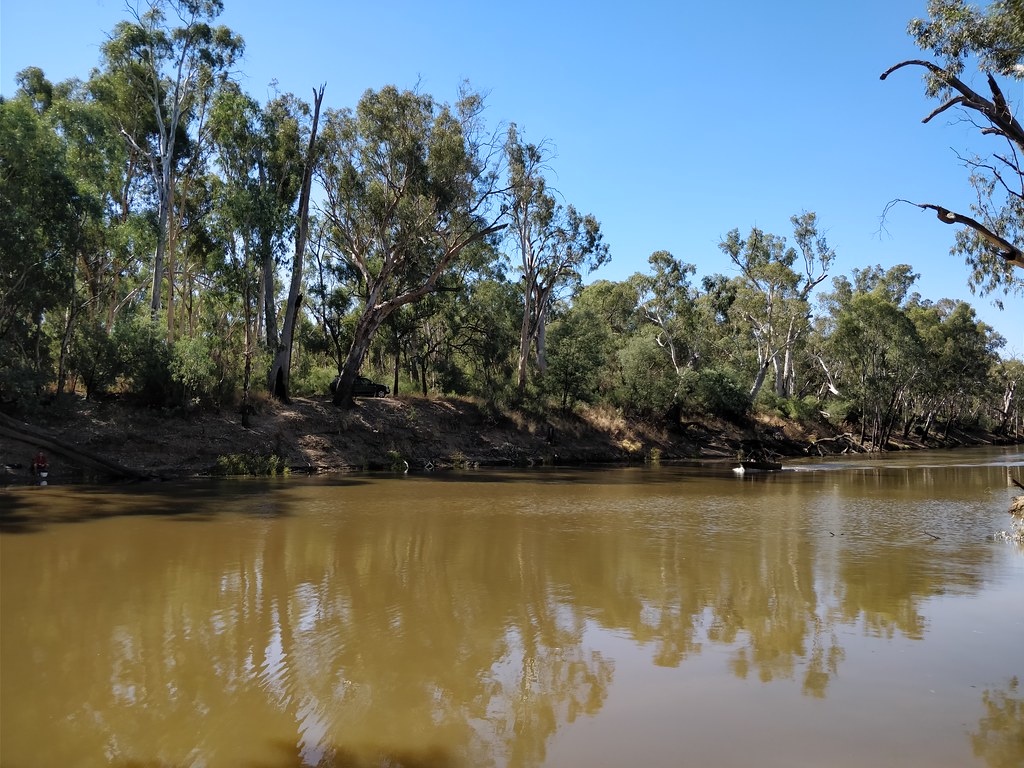 Fishing spot at Campaspe River, Echuca a photo on Flickriver