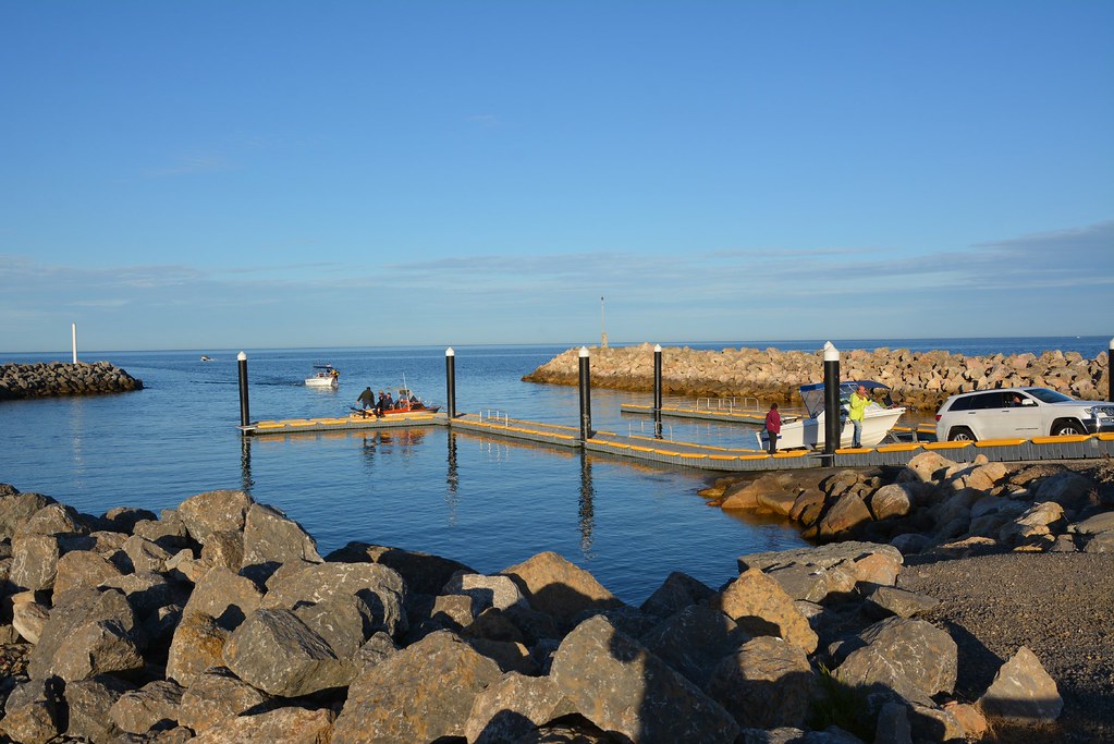 Stansbury boat ramp opened 1986, Yorke Peninsula South Aus… Flickr