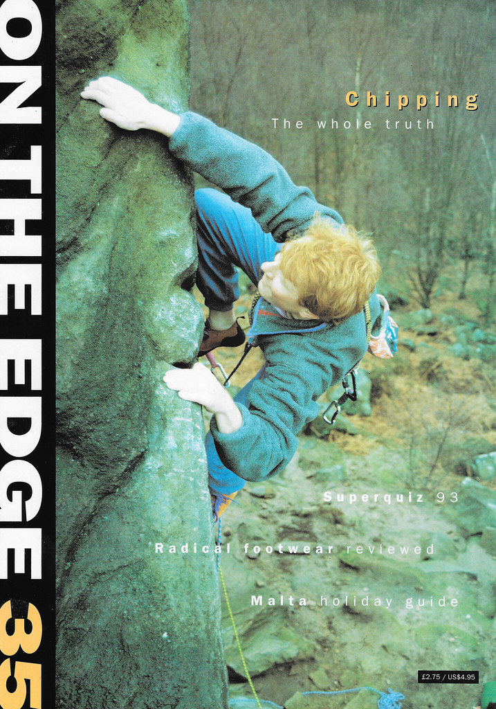 On The Edge 35 On The Edge UK rock climbing magazine issu… Flickr