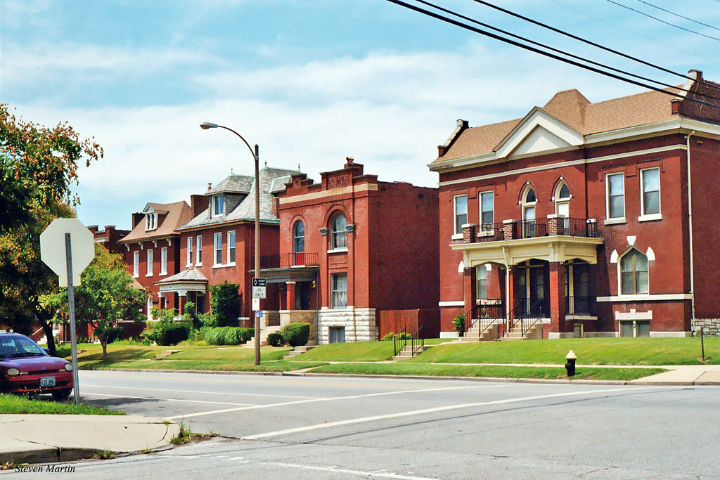 Houses on South Side, St. Louis This neighborhood is south… Flickr