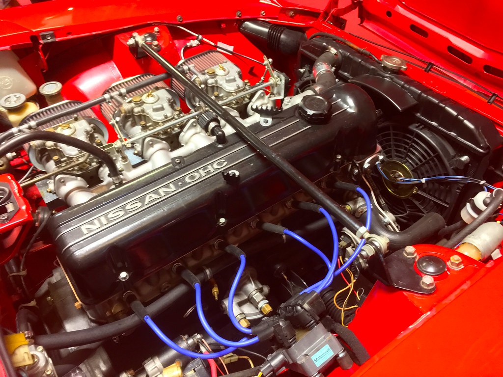 US Spec Datsun 240Z Samurai Triple Carb upgrade Displayed … Flickr