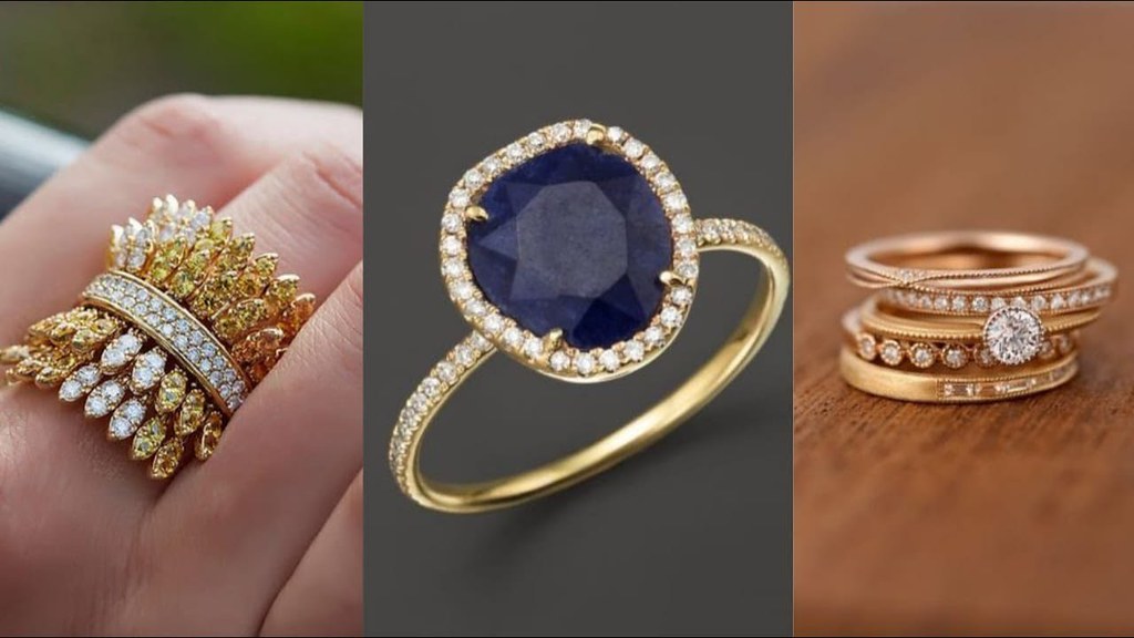 Simple Stylish Gold Ring Designs/ Daily Wear Gold Rings De… Flickr