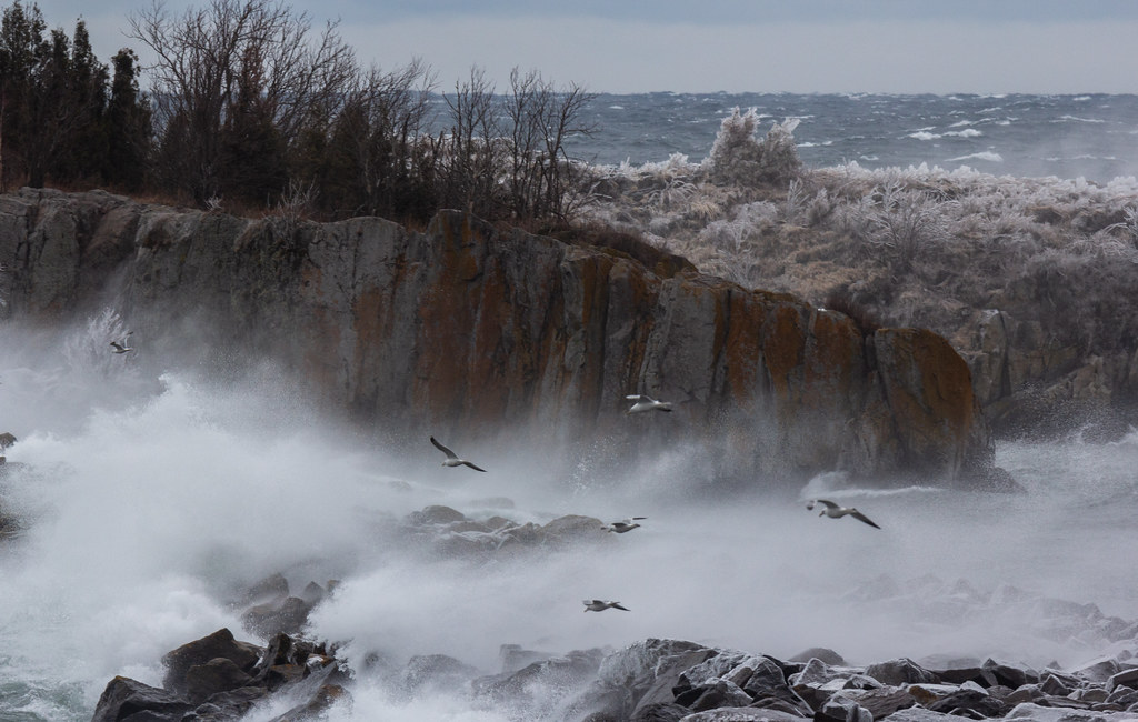 Lake Superior Gale April 11 2019 April Gale on Lake Supe… Flickr
