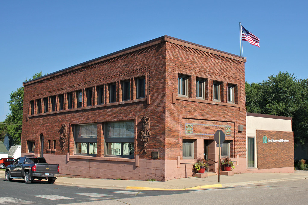 Exchange State Bank Building Grand Meadow, MN Tom McLaughlin Flickr